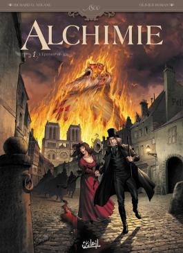 Couverture de la BD Alchimie T01 - L'Épreuve du feu de Richard d. nolane - Editions Soleil