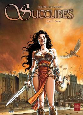 Couverture de la BD Succubes T03 - Eanna de Thomas mosdi - Editions Soleil