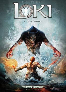 Couverture de la BD Loki T01 - Le Feu sous la glace de Dobbs - Editions Soleil