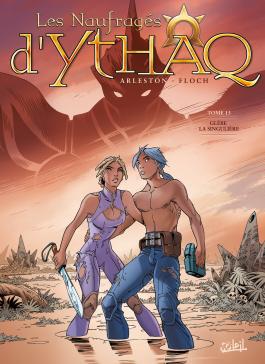 Couverture de la bd Les Naufragés d'Ythaq Tome 13 de Christophe Arleston et Adrien Floch - Editions Soleil