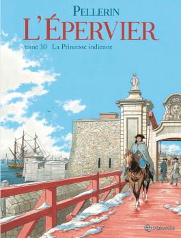 Couverture de la BD L'Épervier Tome 10 de Patrice Pellerin - Éditions Soleil
