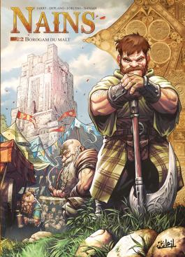 Couverture de la bd Nains Tome 22 de Nicolas Jarry et Pierre-Denis Goux - Editions Soleil