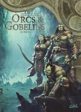 Couverture du Tome 28 de la BD Orcs et Gobelins "Thu'ul" - Editions Soleil