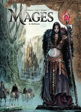 Couverture du Tome 8 de la BD Mages : Belkiane - Editions Soleil