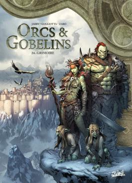 Couverture du Tome 26 de la BD Orcs et Gobelins "Grimoire" - Editions Soleil