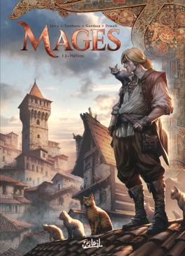 Couverture du Tome 12 de la BD Mages : Helios - Editions Soleil