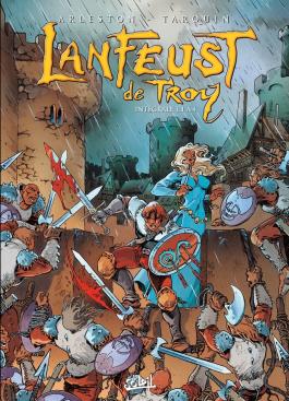 Couverture de la BD Lanfeust de Troy - Intégrale T01 à T04 de Christophe arleston - Editions Soleil