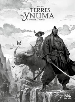 Couverture de la BD Terres d'Ynuma T01 - Edition NB de Nicolas jarry - Editions Soleil