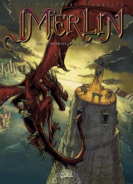 Couverture de la BD Merlin T05 de Jean-luc istin - Editions Soleil