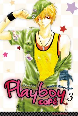 Couverture du Manga Playboy Café T03 de Aya oda - Editions Soleil