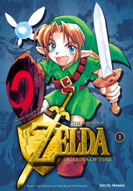 Couverture du Manga The Legend of Zelda T02 - Ocarina of Time 1 de Nintendo - Editions Soleil