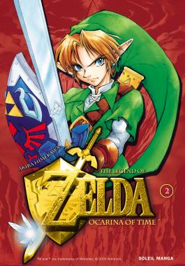 Couverture du Manga The Legend of Zelda T03 - Ocarina of Time 2 de Nintendo - Editions Soleil