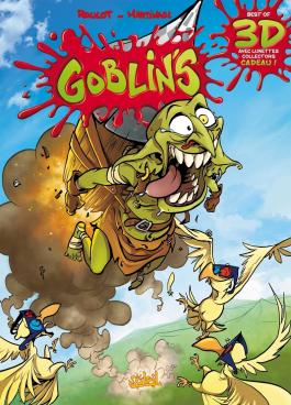 Couverture de la BD Goblin's en 3D de Tristan roulot - Editions Soleil