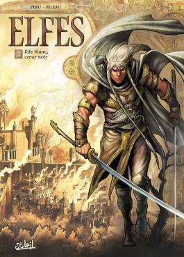 Couverture de la BD Elfes - tome 03 Elfe Blanc, coeur noir de Olivier peru - Editions Soleil
