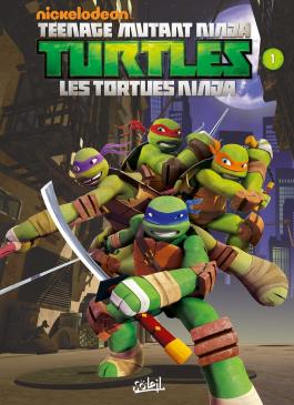 Couverture de la Jeunesse TMNT - LES TORTUES NINJA T01 PREMIERS PAS de - Editions Soleil