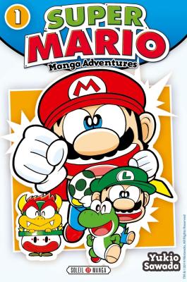 Couverture du Manga Super Mario - tome 01 Manga Adventures de Yukio sawada - Editions Soleil
