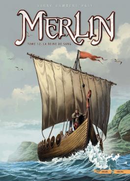 Couverture de la BD Merlin T12 - La Reine de sang de Nicolas jarry - Editions Soleil
