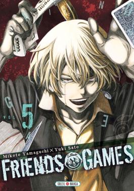 Couverture du Manga Friends Games T05 de Mikoto yamaguchi - Editions Soleil