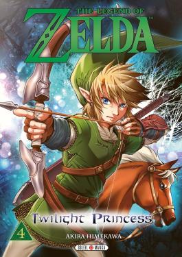 Couverture du Manga The legend of Zelda - Twilight princess - tome 04 de Nintendo - Editions Soleil
