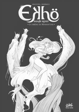 Couverture de la BD Ekhö monde miroir T08 Tirage Spécial N&B de Christophe arleston - Editions Soleil