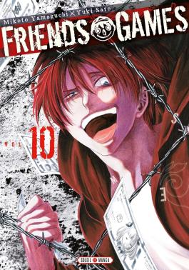 Couverture du Manga Friends Games T10 de Mikoto yamaguchi - Editions Soleil