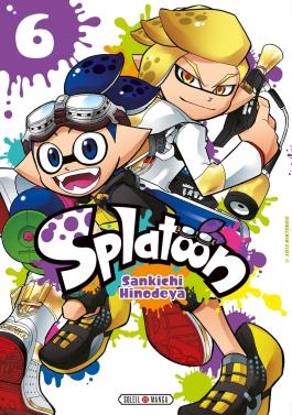 Couverture du Manga Splatoon - tome 06 de Sankichi hinodeya - Editions Soleil