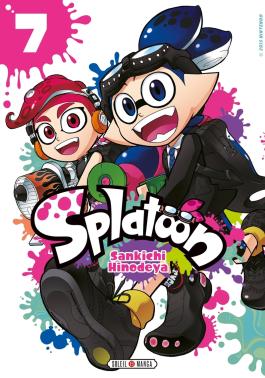 Couverture du Manga Splatoon - tome 07 de Sankichi hinodeya - Editions Soleil