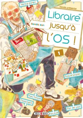 Couverture du Manga Libraire jusqu'à l'os T01 de Honda - Editions Soleil