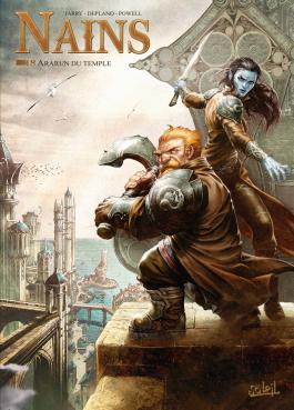 Couverture de la BD Nains - tome 18 Ararun du temple de Nicolas jarry - Editions Soleil