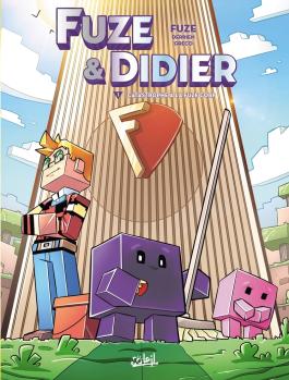 Couverture de la Jeunesse Fuze et Didier - Tome 01 Catastrophe à la Fuze Corp de Jean-christophe derrien - Editions Soleil