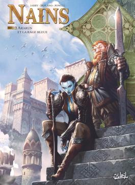 Couverture de la BD Nains - Tome 23 Ararun et la rage bleue de Nicolas jarry - Editions Soleil
