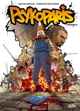 Couverture de la BD Psykoparis - Intégrale de Tristan roulot - Editions Soleil