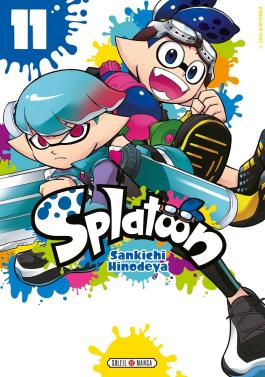 Couverture du Manga SPLATOON - TOME 11 de Sankichi hinodeya - Editions Soleil