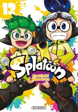 Couverture du Manga Splatoon - tome 12 de Sankichi hinodeya - Editions Soleil