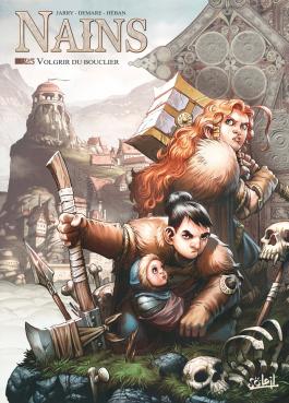 Couverture de la BD Nains - Tome 25 Volgrir du bouclier de Nicolas jarry - Editions Soleil