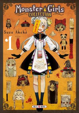 Couverture du Manga Monster Girls Collection T01 de Suzu akeko - Editions Soleil