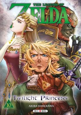 Couverture du Manga The legend of Zelda - Twilight princess - Tome 10 de Nintendo - Editions Soleil