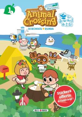 Couverture du Manga Animal crossing : New Horizon le journal de l'île - Tome 01 de Nintendo - Editions Soleil