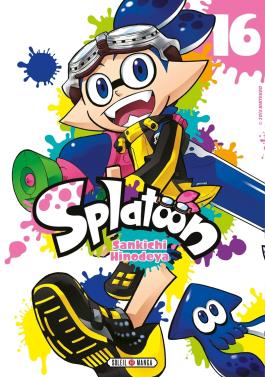 Couverture du Manga Splatoon - Tome 16 de Sankichi hinodeya - Editions Soleil