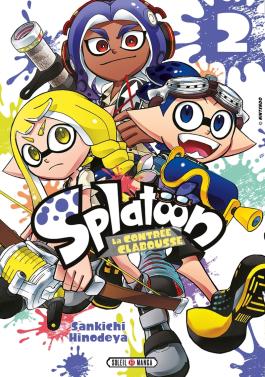 Couverture du Manga SPLATOON LA CONTREE CLABOUSSE - Tome 02 de Sankichi hinodeya - Editions Soleil