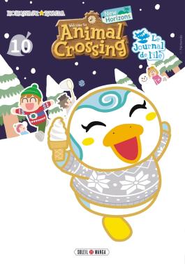 Couverture du Manga Animal Crossing : New Horizon le journal de l'île - Tome 10 de Nintendo - Editions Soleil