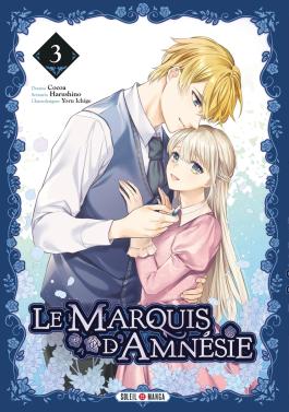 Couverture du Manga Le Marquis d'Amnésie T03 de Harushino - Editions Soleil